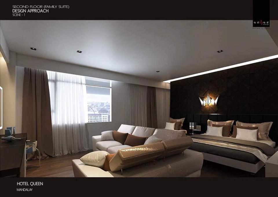 Hotel Queen מנדלאי מראה חיצוני תמונה